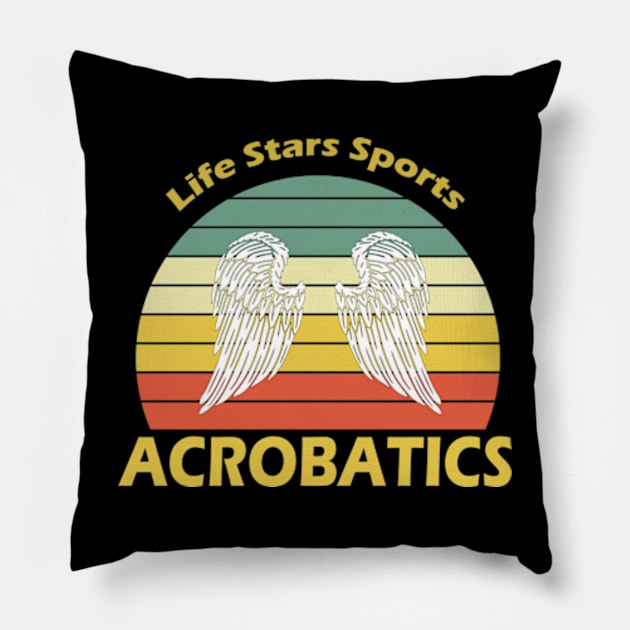 Sport Acrobatics Pillow by My Artsam