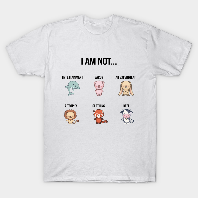 I Am Not... Vegans Gift - Vegan T-Shirt | TeePublic