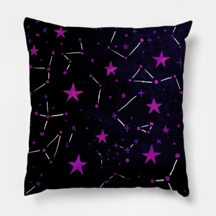 Ultraviolet Galaxy Pillow