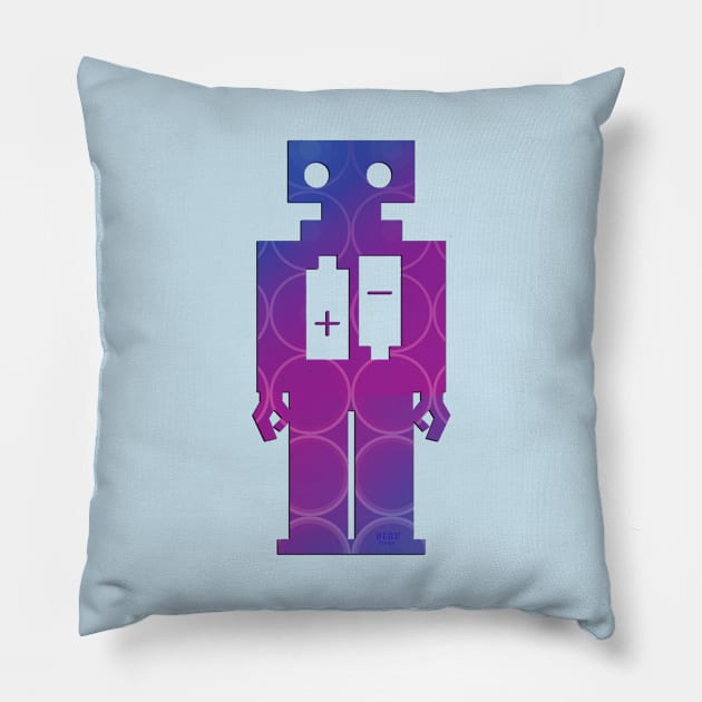 Robot Pillow by Scar