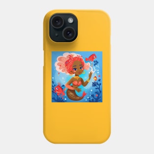 mermaid girl Phone Case