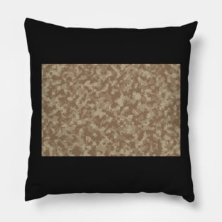 Brown Military Desert Camo Pillow