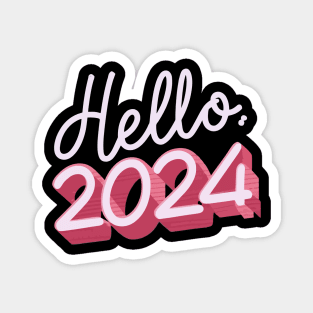 Hello 2024 Magnet