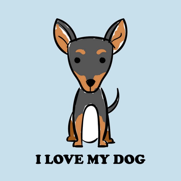 I Love My Dog by pa2rok