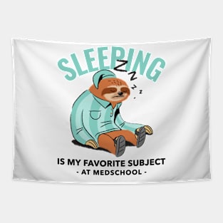 Favourite Subject At Medschool - Medical Student In Medschool Funny Gift For Nurse & Doctor Medicine Tapestry