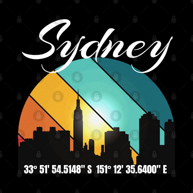 Sydney City Coordinates by JokenLove