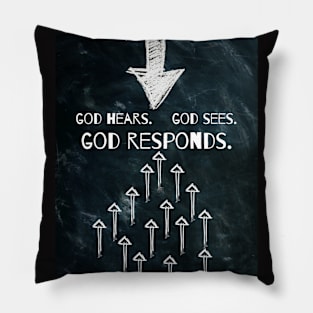 God Hears Pillow