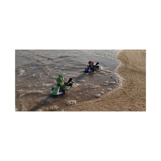 n3rdp8rn 02 -  toy photography – videogames – karting at the beach T-Shirt