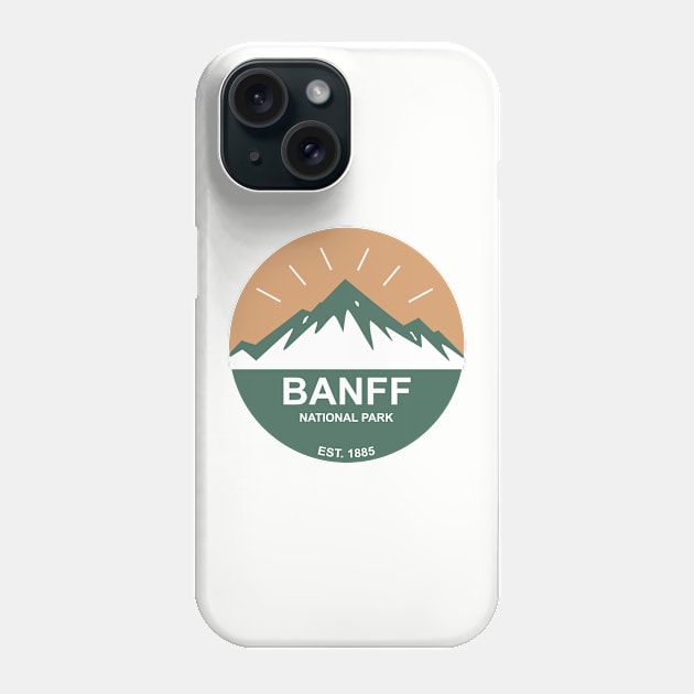 Banff National Park Phone Case by esskay1000