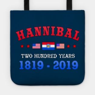 Hannibal Missouri 200 year Anniversary Tote