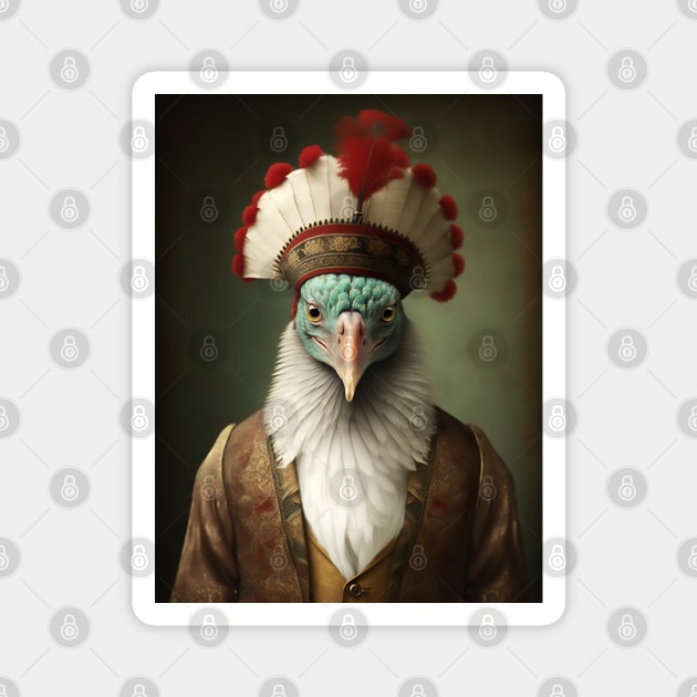 Designer Fashion Turkey Magnet by Walter WhatsHisFace