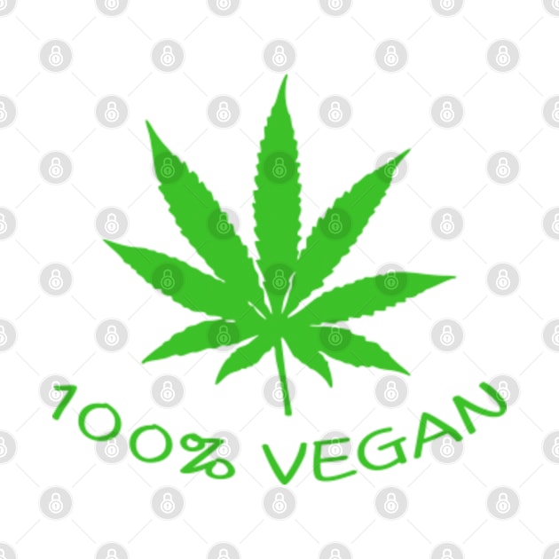 100% VEGAN by redhornet