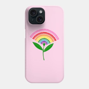 Pridemonth Dandelion LGBTQIA Flag Eight Colors Phone Case