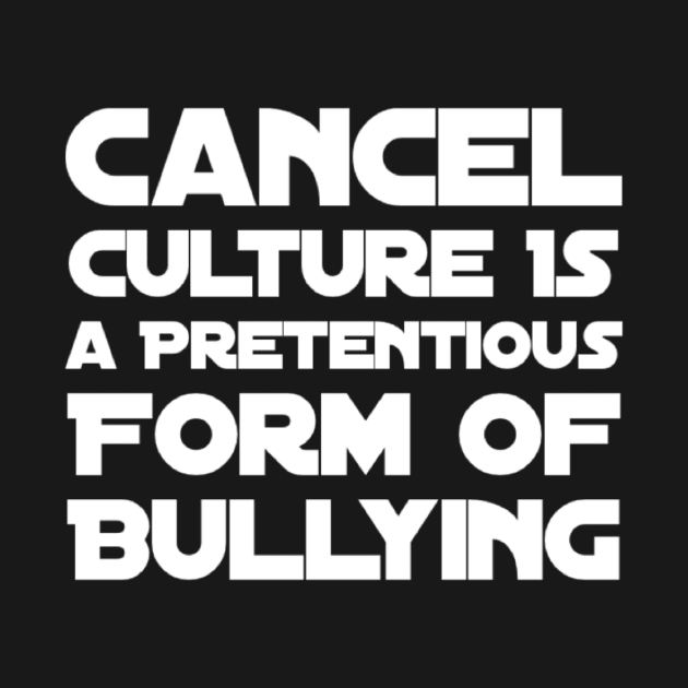 Cancel culture by MADMIKE CLOTHING