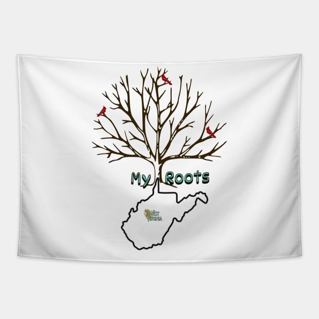 My Roots - WV Tapestry by Berlin Larch Creations