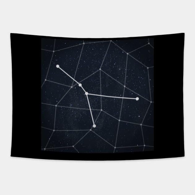 Cancer Constellation Tapestry by RAADesigns