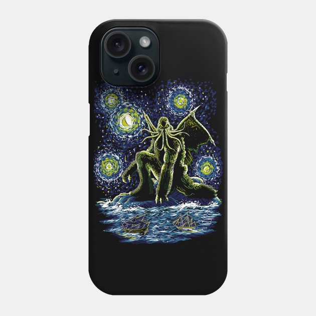 Night of Cthulhu Phone Case by ddjvigo