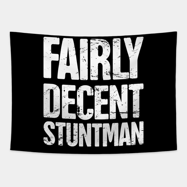 Stuntman Fractured Broken Hand Get Well Gift Tapestry by MeatMan