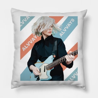 Alvvays Molly Rankin In Vector Art Style Pillow