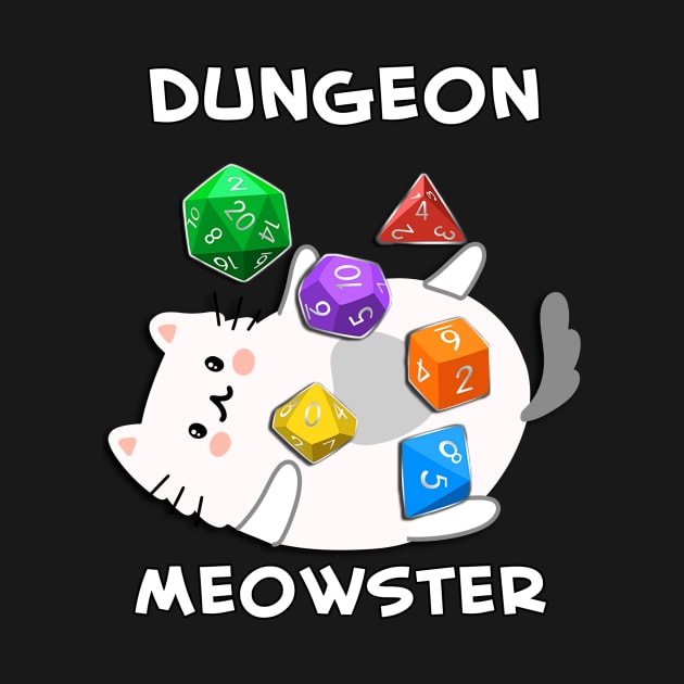 Dungeon Meowster | Dungeon Master Cat by AmandaPandaBrand