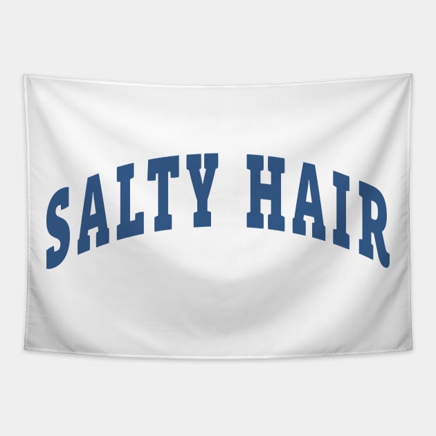 Salty Hair Capital Tapestry by lukassfr