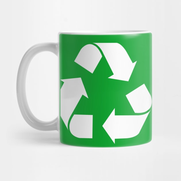 Reduce reuse recycle coffee mug