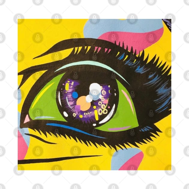 Colorful Comic Eye by turddemon