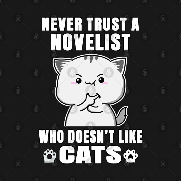 Novelist Works for Cats Quote by jeric020290