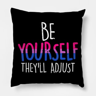 They'll Adjust LGBTQ Bisexual Flag Gay Pride Bi Pillow