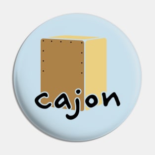 Cajon Player Pin