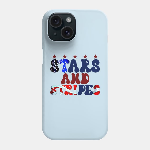 Stars and Stripes Phone Case by KZK101