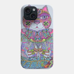 Angel cat Phone Case