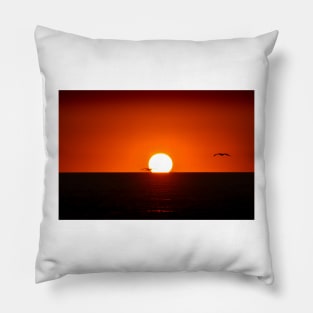 Sunset glow Pillow