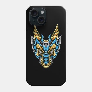 ornament dragon head Phone Case