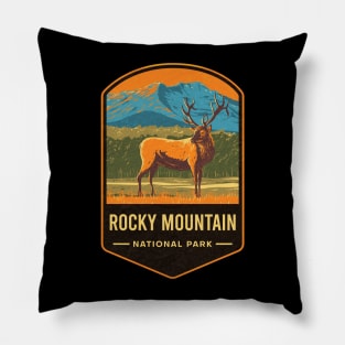 Rocky Mountain National Park Elk Pillow