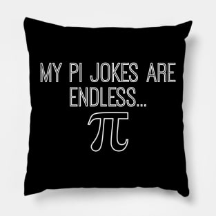 funny pi sayings Pillow