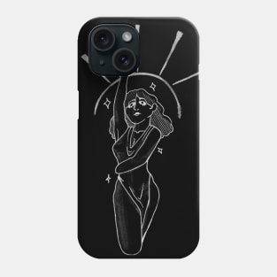The Woman (White) Phone Case