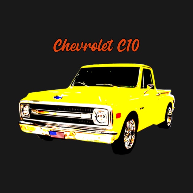 C10 CHEVY PICKUP T-SHIRT by Cult Classics