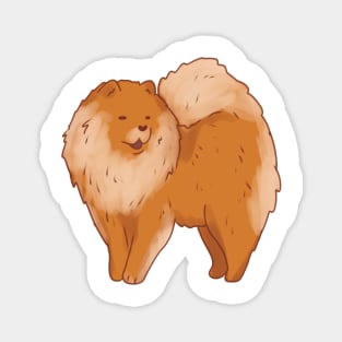 Chow chow illustration Magnet