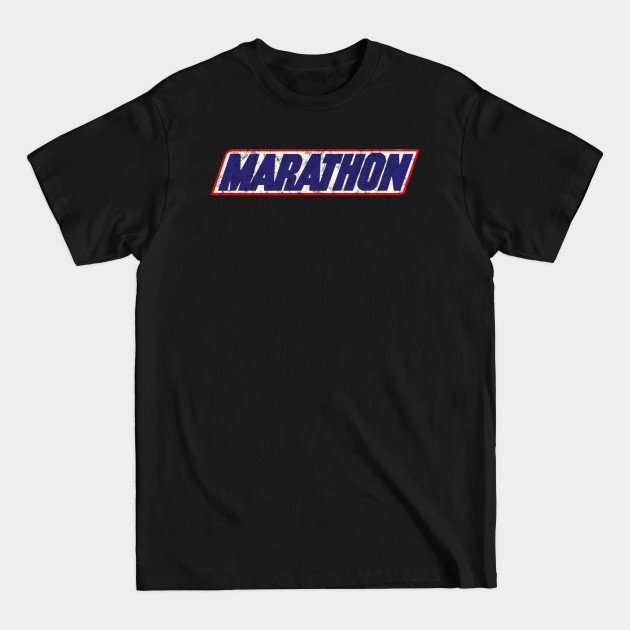 Marathon Vintage Chocolate Bar Logo - Marathon - T-Shirt