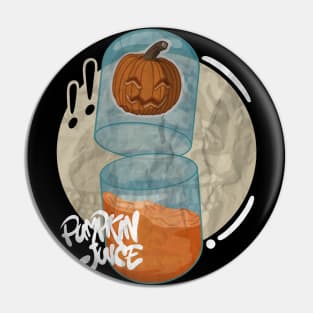 Halloween Pumpkin Juice Pin