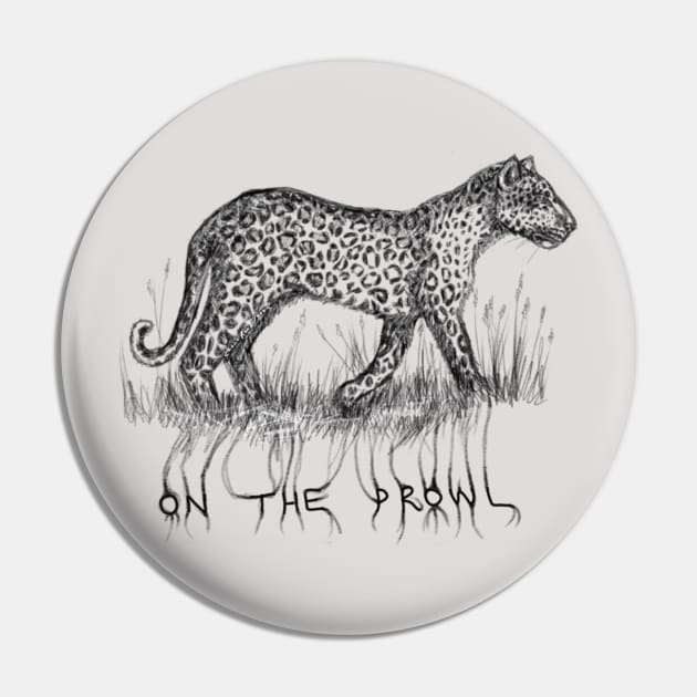 On the Prowl Leopard Pin by cheriedirksen