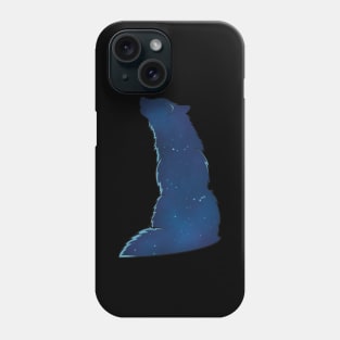 Starry wolf Phone Case