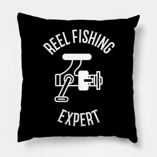 Reel Fishing Expert Fisherman Pillow