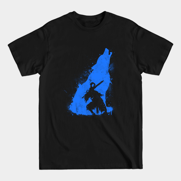 Discover The Walker of abyss v. blue - Darksoulsfanart - T-Shirt