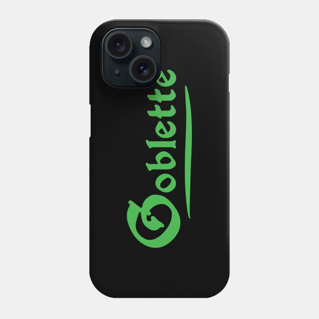 Goblette Phone Case by tinybiscuits