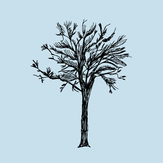 Tree T-shirt by NadaSaid