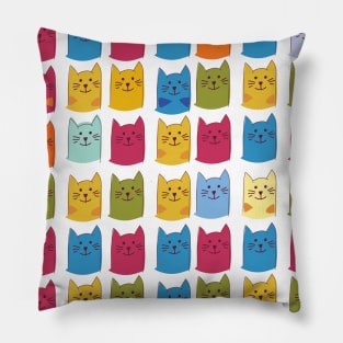 Cats Pattern Pillow