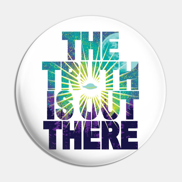 Seek The Truth Pin by Daletheskater