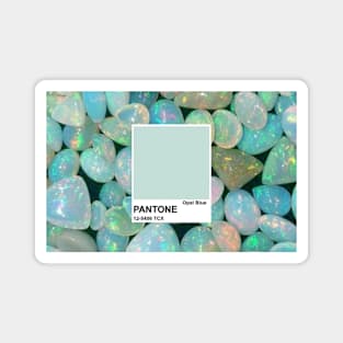 Opal blue colour Magnet